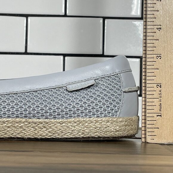 Cole Haan Nantucket Espadrille Womens Size 9.5 Shoes Gray Slip On Loafer Flat - Picture 9 of 12